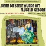 "...denn die Seele wurde mit Flügeln geboren"