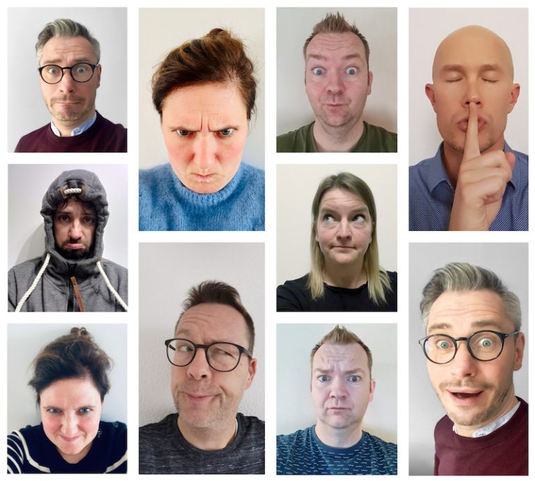 Das sind die Mitspielenden der Theatergruppe